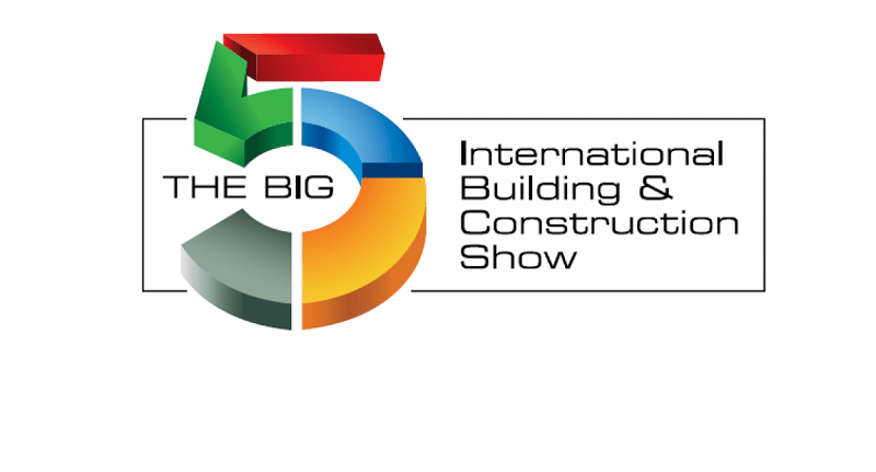  THE BIG 5 SHOW:  l’Azienda Speciale della Camera di Commercio organizza una collettiva per la fiera leader del settore edile, iscrizioni entro il 31 maggio