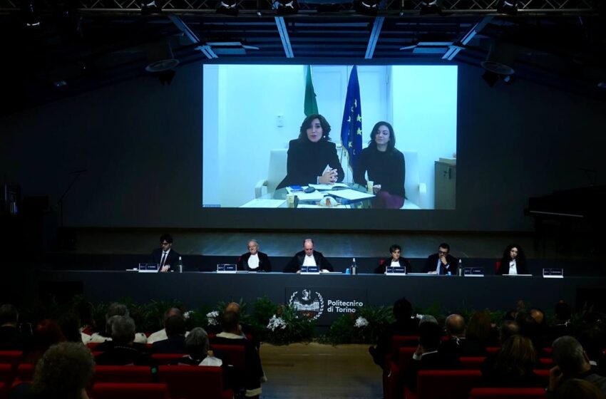  Il Politecnico di Torino inaugura l’Anno Accademico 2022/2023