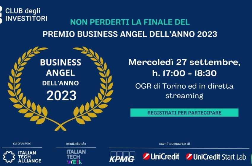  Torna il Premio Business Angel 2023